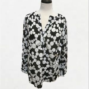 Talbots-Sheer Pullover Top